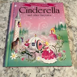 This is a book it’s called  cinderella and other fairytales